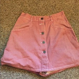 High waisted skirt/shorts